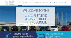 Desktop Screenshot of electricvehiclecouncil.com.au